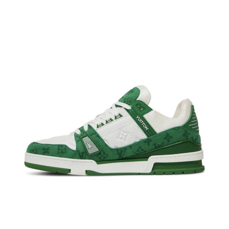 Louis Vuitton Trainer Low '#54 Mini Monogram - Green White' 2