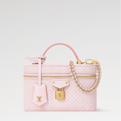 Louis Vuitton Vanity Chain Pouch In The Light Bliss Pink