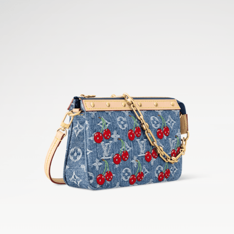 Louis Vuitton x Murakami Pochette Accessoires Monogram Denim - BEAUTY BAR