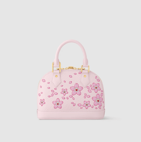 Louis Vuitton x Takashi Murakami Alma BB Pink M Epi Leather - BEAUTY BAR