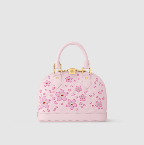 Louis Vuitton x Takashi Murakami Alma BB Pink M Epi Leather - BEAUTY BAR