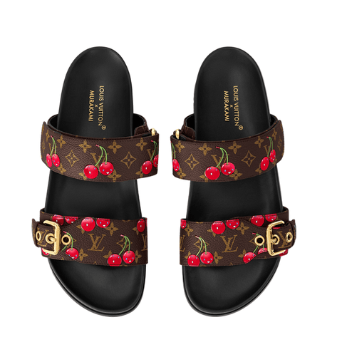 Louis Vuitton x Takashi Murakami Bom Dia Flat Comfort Mule - BEAUTY BAR