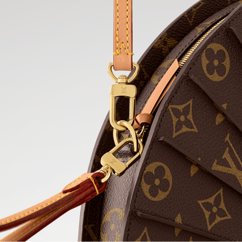 LV Fan Bag – Luxury Monogram Canvas Brown - BEAUTY BAR