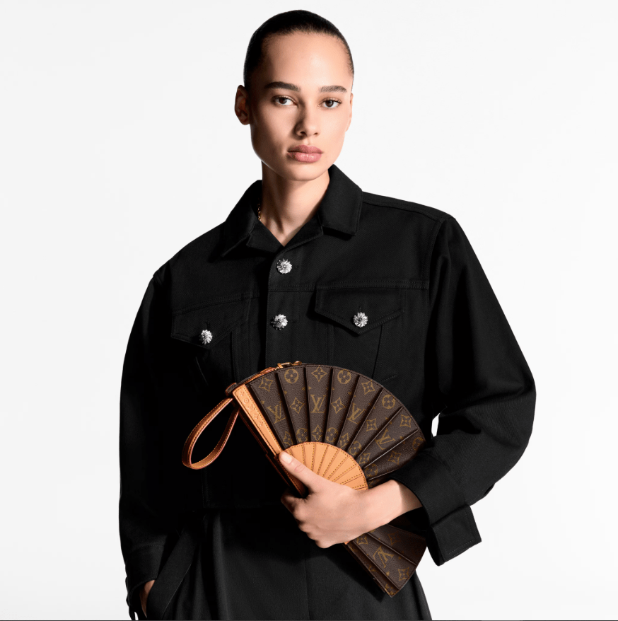 LV Fan Bag – Luxury Monogram Canvas Brown 6