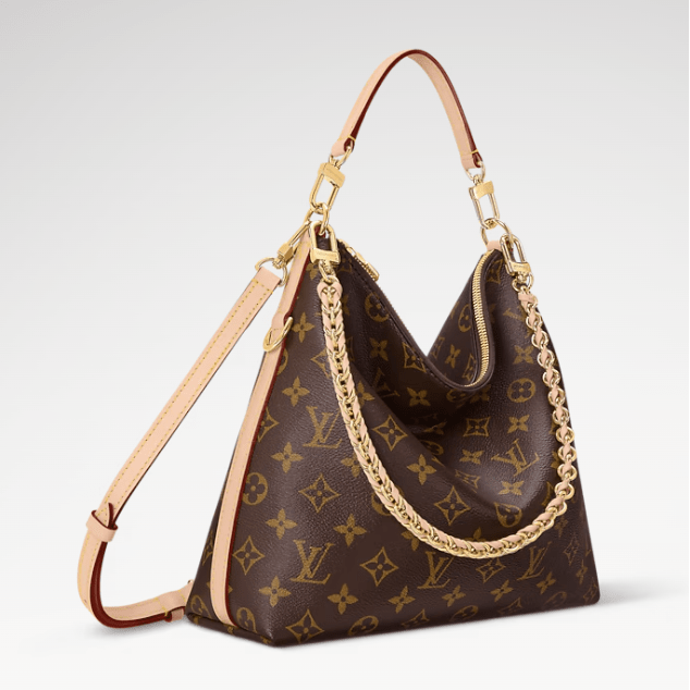 LV Loop Hobo Bag In Signature Monogram Canvas 2