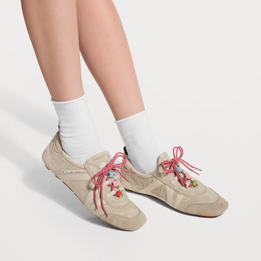 LV Sneakerina Sneaker Ballerina Pairs Monogram Denim 6