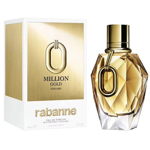 Million Gold by Rabanne For Women - Eau De Parfum - 90ml - BEAUTY BAR