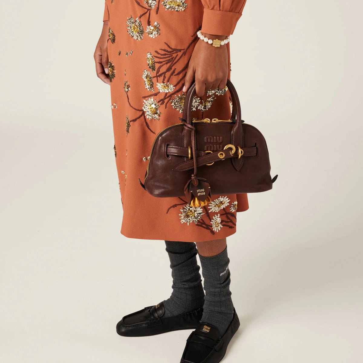 Miu Miu Aventure Nappa Leather Top-Handle Bag Small 2