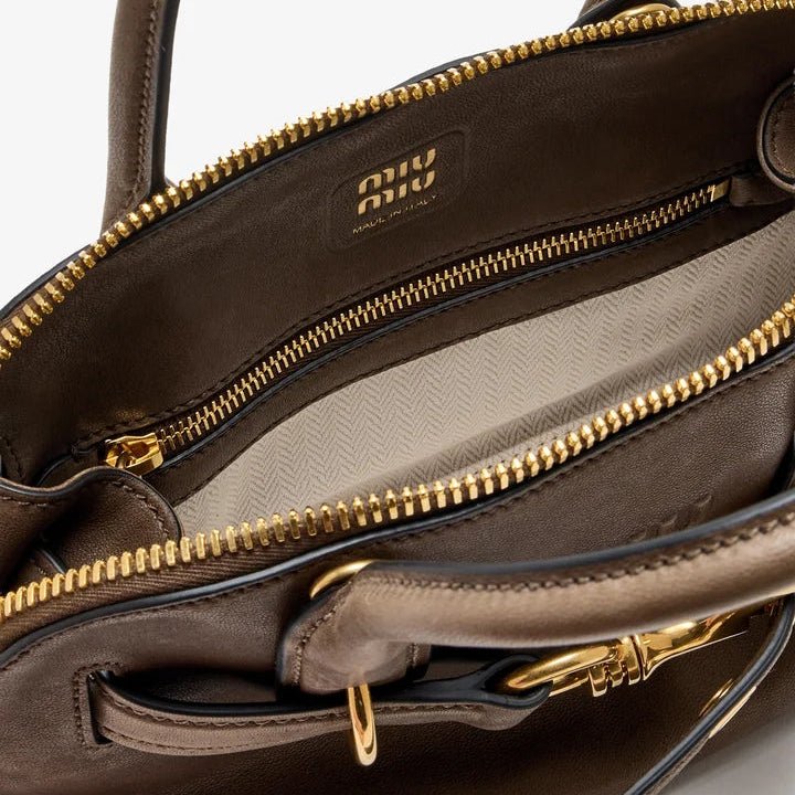 Miu Miu Aventure Nappa Leather Top-Handle Bag Small 4