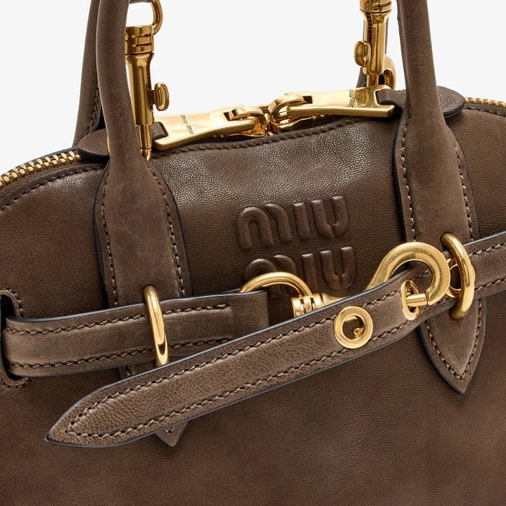 Miu Miu Aventure Nappa Leather Top-Handle Bag Small 3