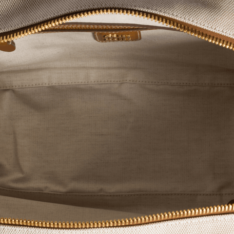 Miu Miu Beau Large Canvas and Leather Bag – Luxury Designer Tote for Women | Elegant Everyday Statement - BEAUTY BAR