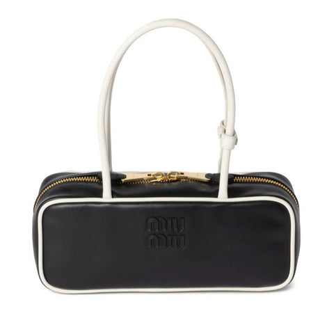 Miu Miu Beau Leather Tote Bag - BEAUTY BAR
