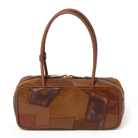 Miu Miu Beau Tote Bag – Brown Leather Luxury Tote - BEAUTY BAR