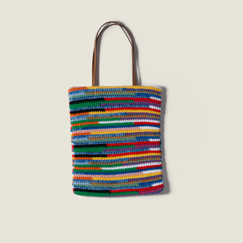 Miu Miu Crochet Tote Bag 2