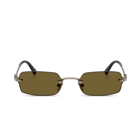 Miu Miu Eyewear Loden Brown Lenses Sunglasses - BEAUTY BAR