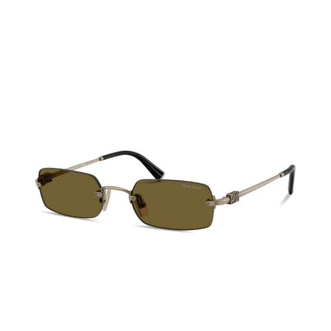 Miu Miu Eyewear Loden Brown Lenses Sunglasses - BEAUTY BAR