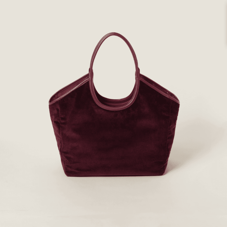 Miu Miu IVY Corduroy Shopping Bag 3