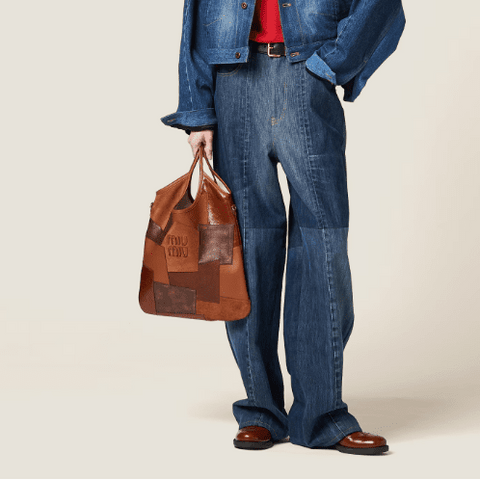 Miu Miu IVY Leather Patchwork Bag - BEAUTY BAR