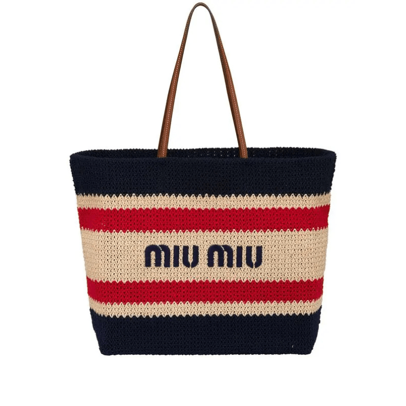 Miu Miu Logo-Print Tote Bag 4