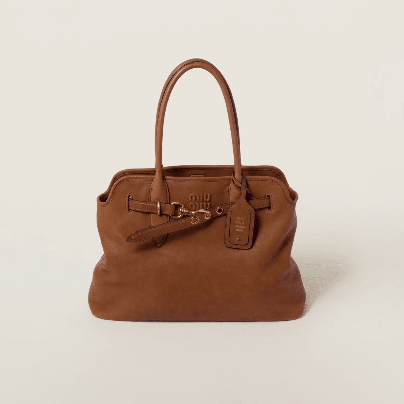 Miu Miu Medium Aventure Nappa Leather Bag 1