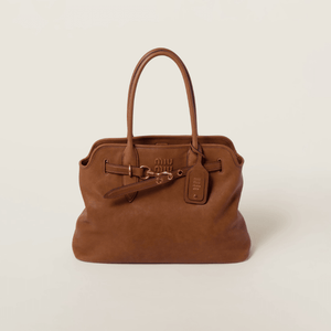 Miu Miu Medium Aventure Nappa Leather Bag