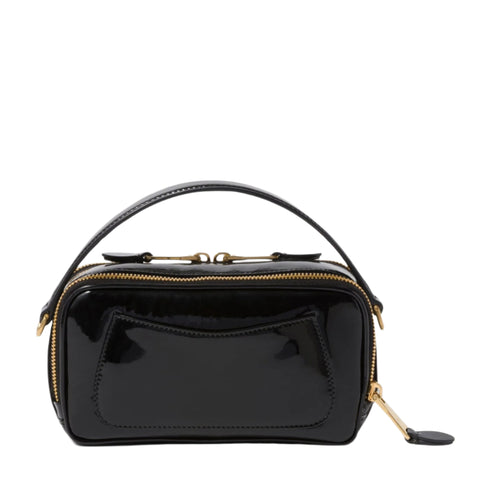 Miu Miu Patent Leather Shoulder Bag - BEAUTY BAR