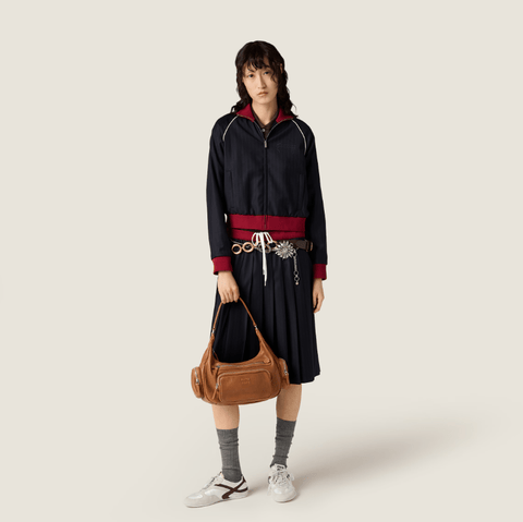 Miu Miu Pocket Shoulder Bag Brown - BEAUTY BAR