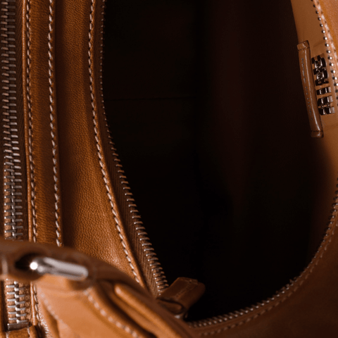 Miu Miu Pocket Shoulder Bag Brown - BEAUTY BAR