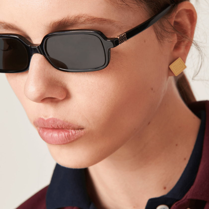 Miu Miu Regard Sunglasses Slate Gray Lenses 2
