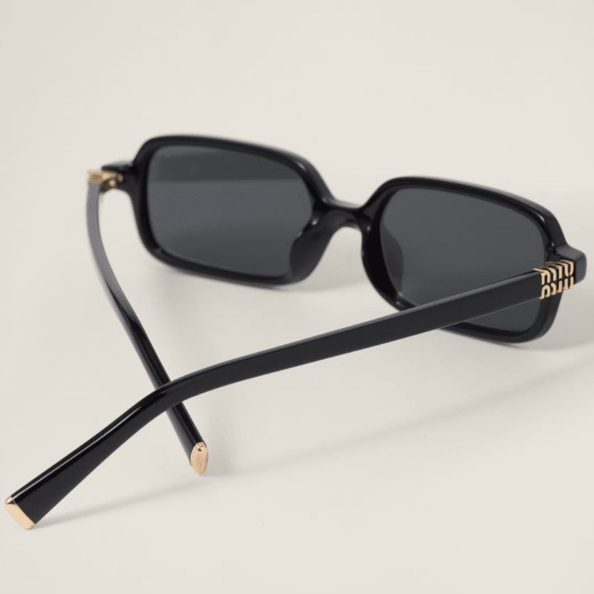 Miu Miu Regard Sunglasses Slate Gray Lenses 4