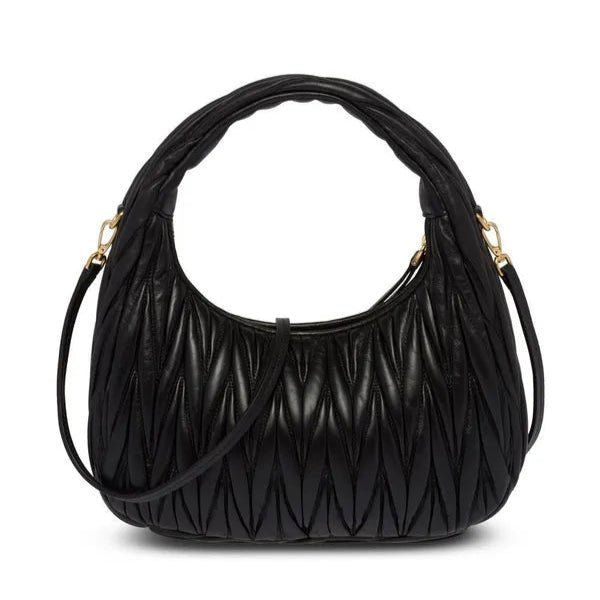 Miu Miu Small Miu Wander Black Matelassé Bag 3