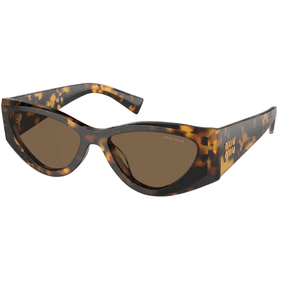 Miu Miu Vertical Logo Cat-Eye Sunglasses