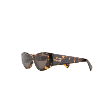 Miu Miu Vertical Logo Cat - Eye Sunglasses - BEAUTY BAR
