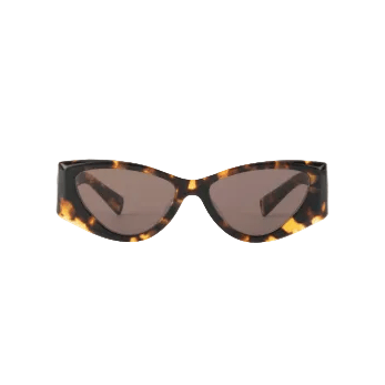 Miu Miu Vertical Logo Cat - Eye Sunglasses - BEAUTY BAR