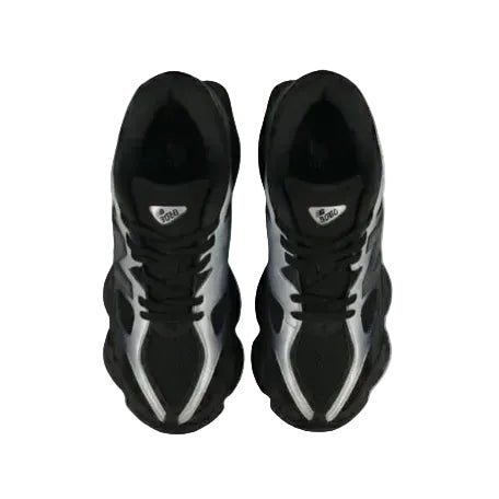 New Balance Silver Metallic Black Sports Sneaker 4