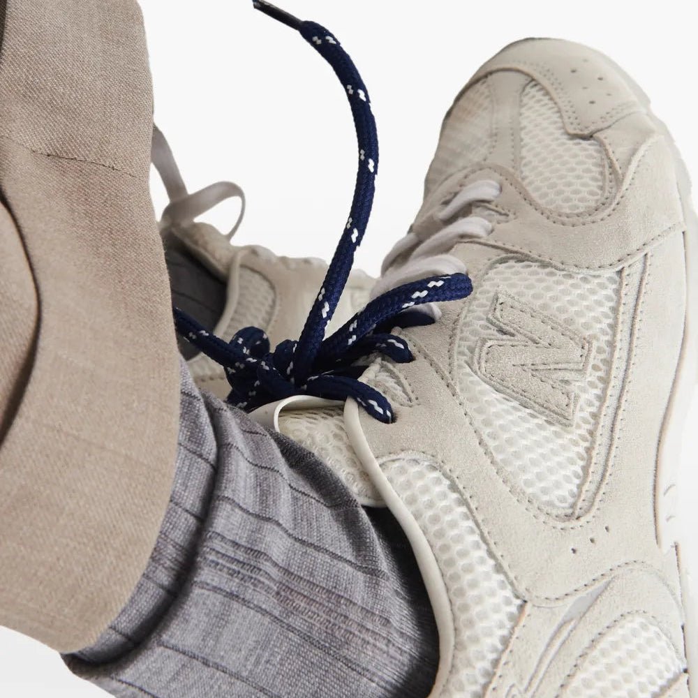 New Balance x Miu Miu 530 SL Suede And Mesh Sneakers Grey 5