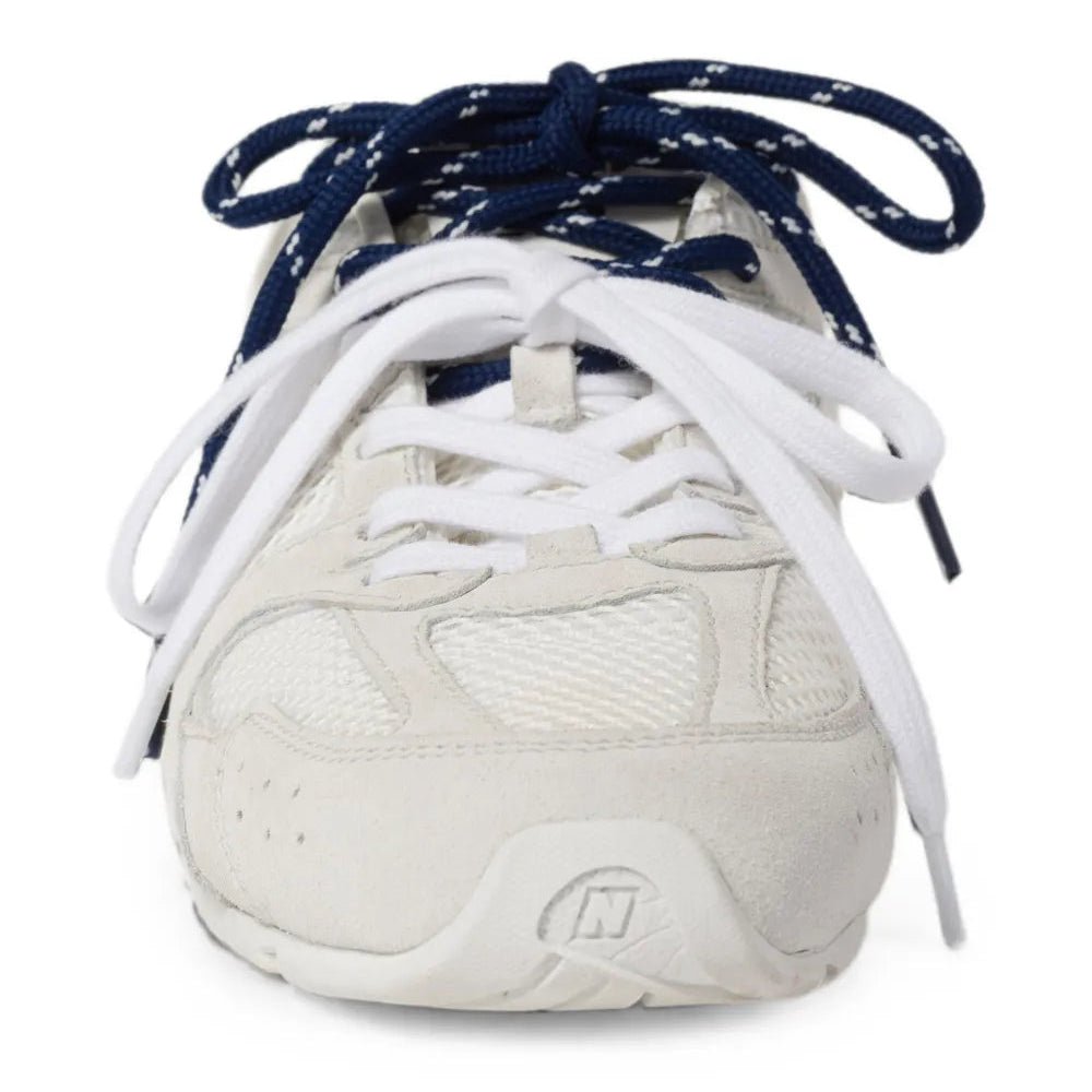 New Balance x Miu Miu 530 SL Suede And Mesh Sneakers Grey 3