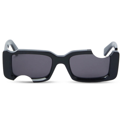 Off White Round Sunglasses - Black Frame - BEAUTY BAR
