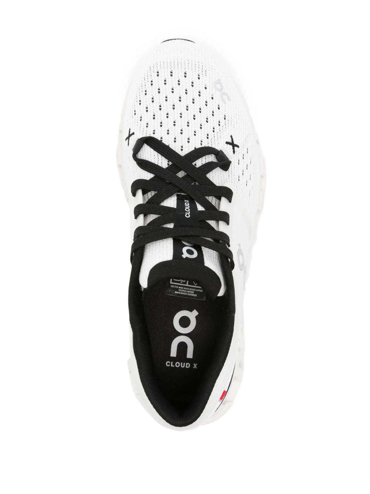 On Cloud Sneakers White/Black 2