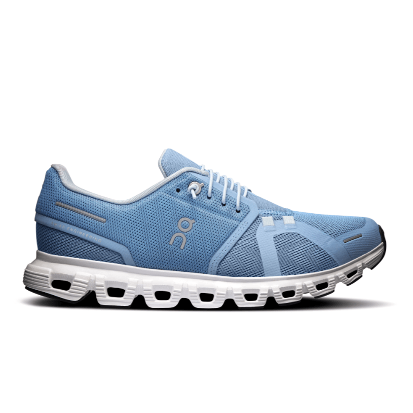 On Running Cloud 6 Chambray | White 6