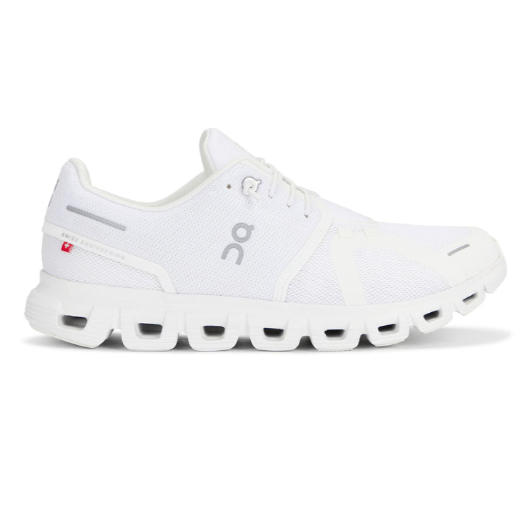 On Running Cloud 6 Sneakers All White 3