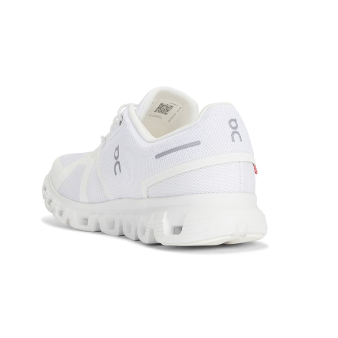 On Running Cloud 6 Sneakers All White 5