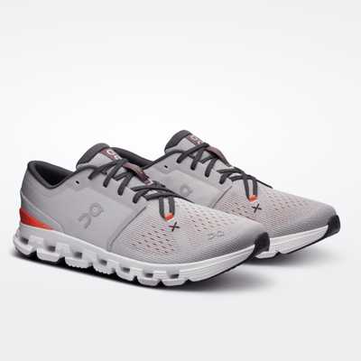 On Running Cloud X 4 Silver | Flame