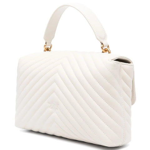 Pinko Classic Love Lady White Bag - BEAUTY BAR