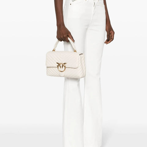Pinko Classic Love Lady White Bag - BEAUTY BAR