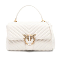 Pinko Classic Love Lady White Bag