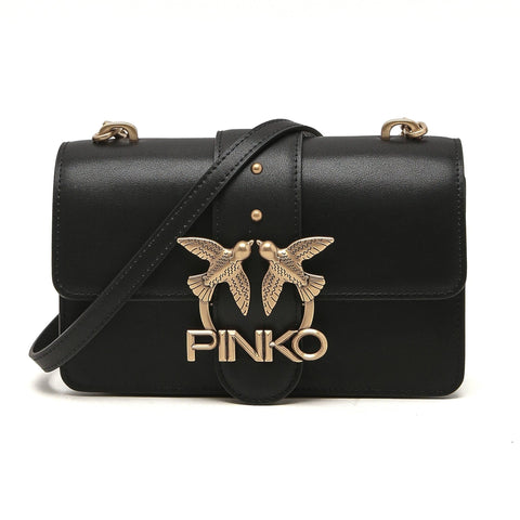 Pinko Leather Shoulder Bag Love Mini Icon - BEAUTY BAR