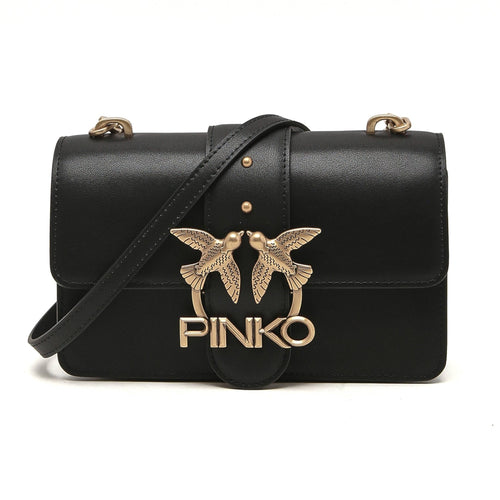 Pinko Leather Shoulder Bag Love Mini Icon