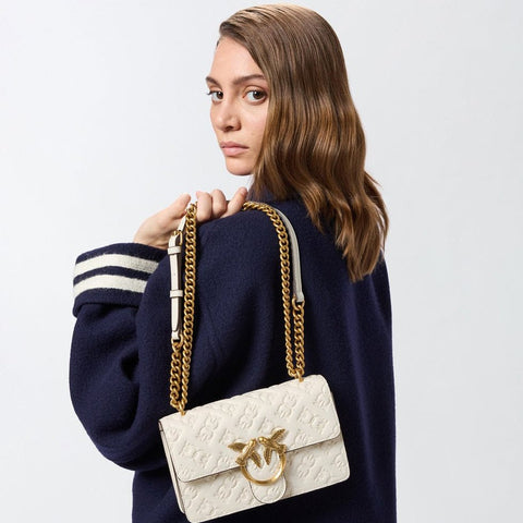 Pinko Love Bag Mini Crossbody Bag With Imprimé Logo - BEAUTY BAR