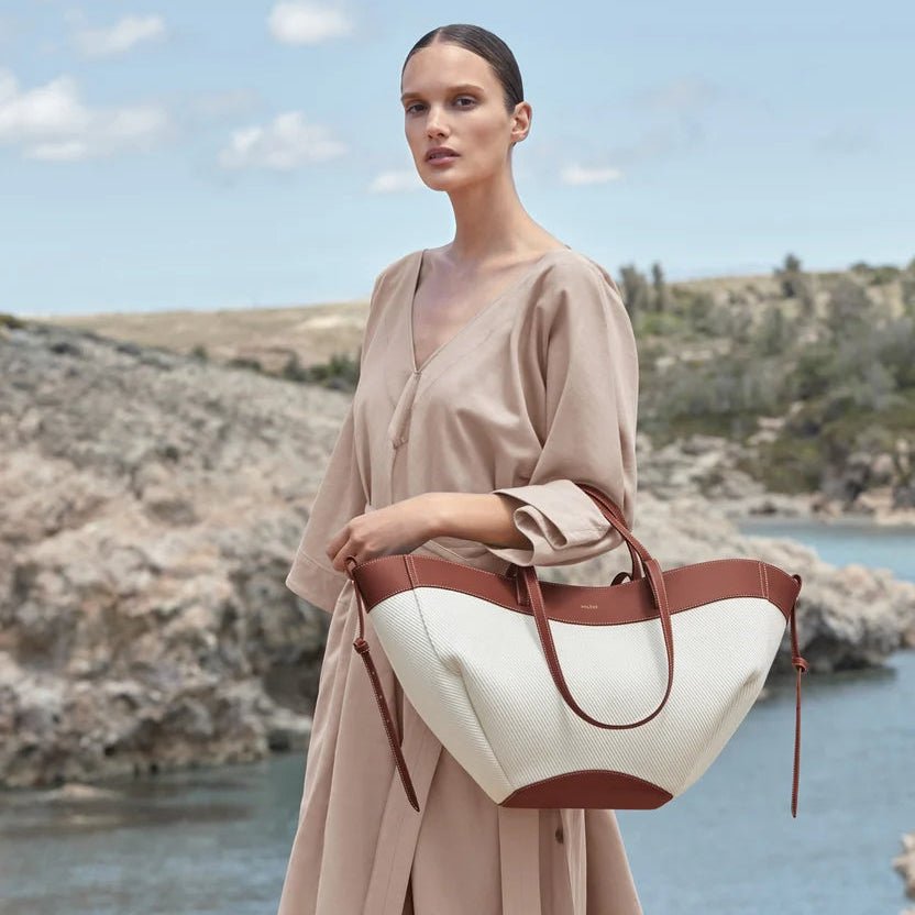 Polène Cyme Edition Cognac Canvas 6